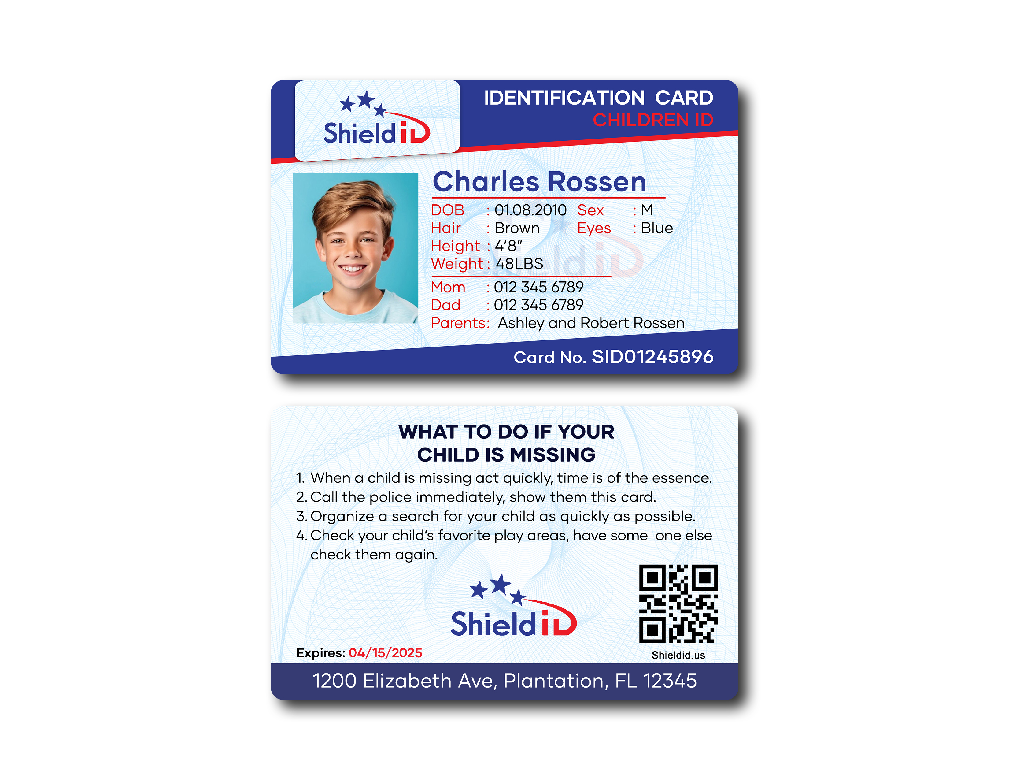 ID Card Template 2